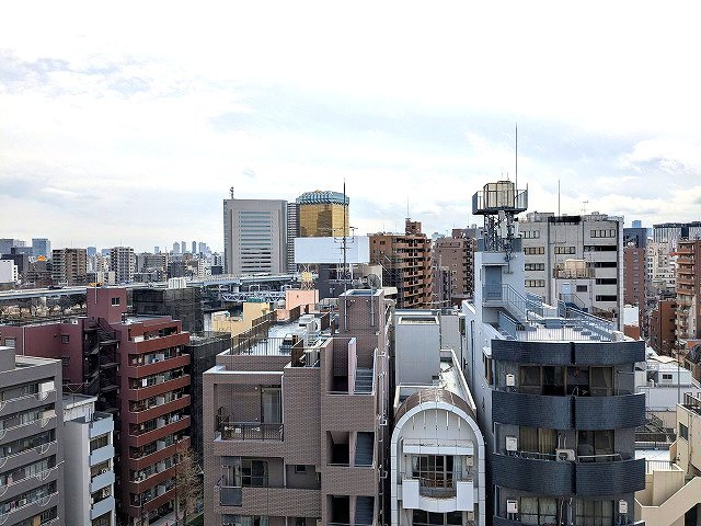 SEASON FLATS浅草六丁目の設備|12F、南向き日当り眺望良好