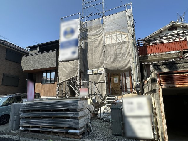 明石市荷山町新築戸建の前面道路含む現地写真|2026年3月12日撮影