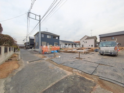 【前面道路含む現地写真】 | Blooming Garden久喜市本町2丁目2期