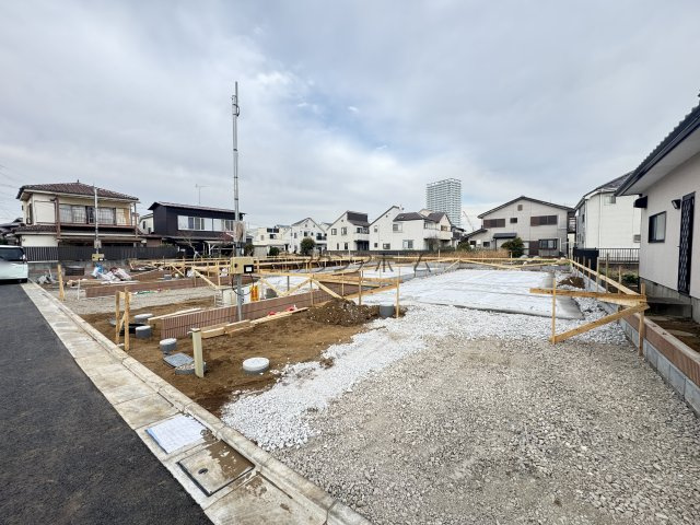 東村山市野口町2丁目・全4棟　新築一戸建　4号棟の外観|2026年2月20日撮影