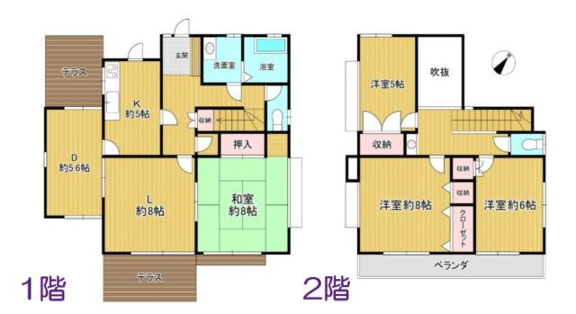 【間取り】 | 野田市西三ヶ尾