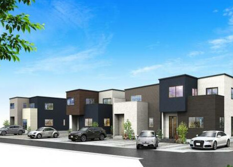 売新築戸建　静岡市駿河区下川原5丁目の外観パース|外観です。