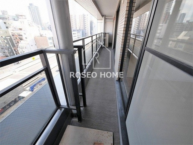 トータス西天満のバルコニー|同マンション別部屋：参考写真