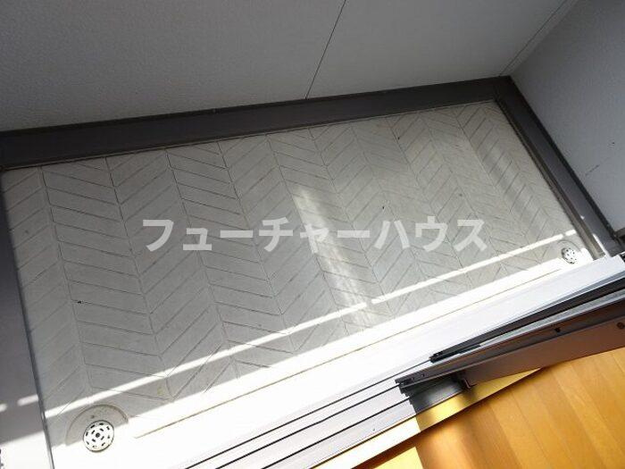 サンフィール　Ｃのバルコニー