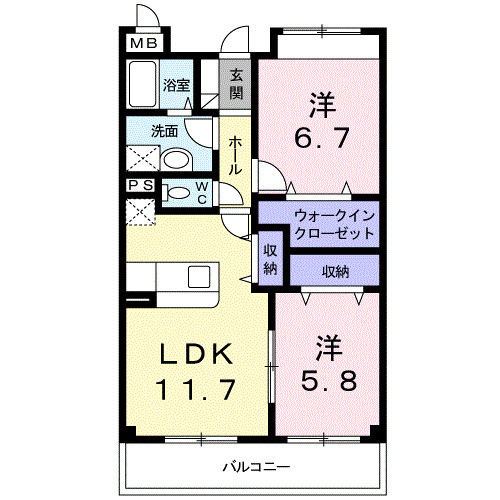 【間取り】 | メイユール・Ａ