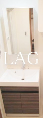 【洗面所】 | ライジングプレイス川崎 | 独立洗面台です。