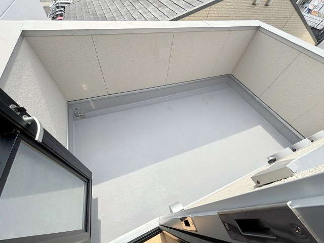 東三国のいえのバルコニー