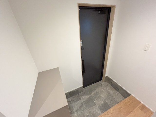 東三国のいえの玄関