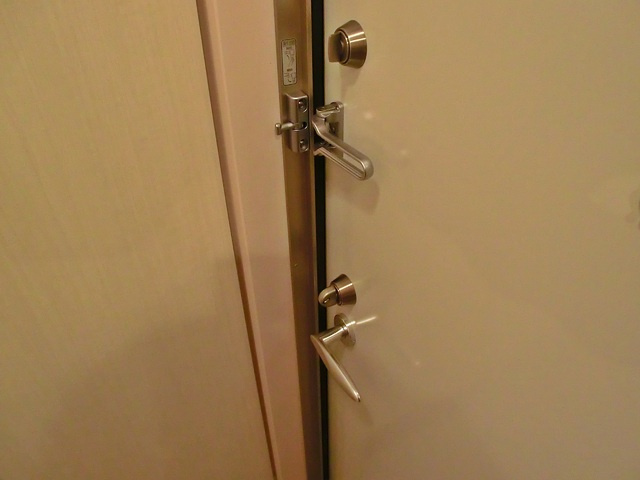 クローバーハウスのセキュリティ|安心のダブルロックです！