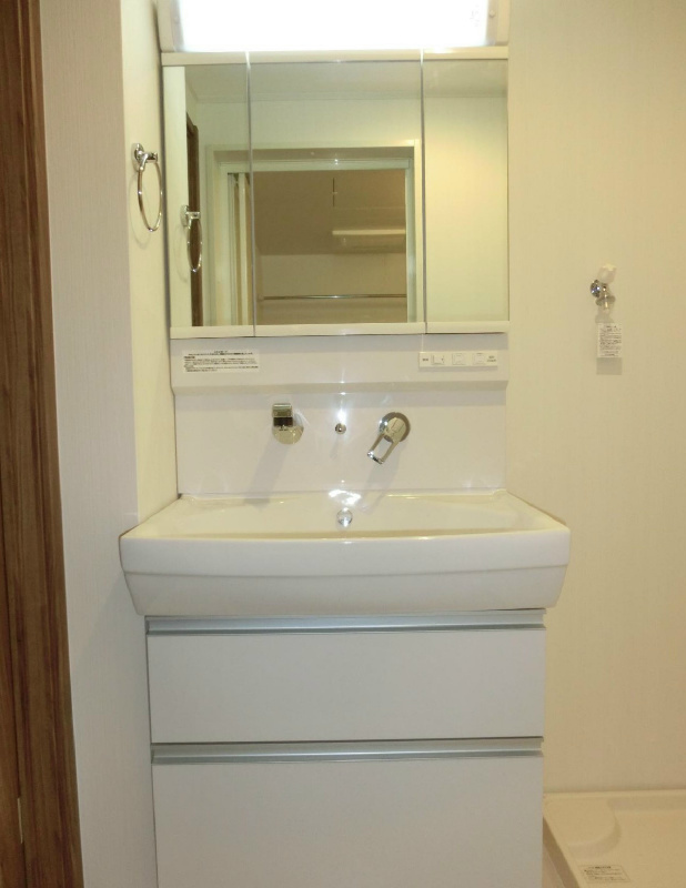 ガーデンホームの洗面所