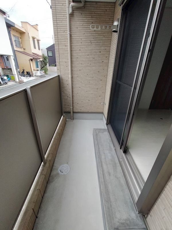 ガーデンホームのバルコニー