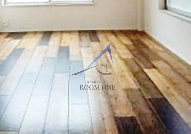 京美マンションの居間・リビング|洋室のお部屋です。