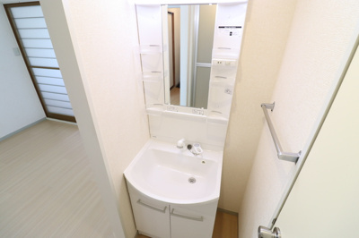 【洗面所】 | コートプレジオ | コンパクトで使いやすい洗面所