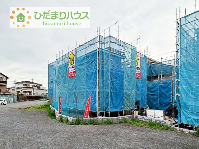 【外観】 | 坂東市岩井　新築戸建　5号棟 | 未公開写真はひだまりハウスHPにて公開中♪