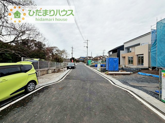 【前面道路含む現地写真】 | 坂東市岩井　新築戸建　5号棟 | 4/5撮影