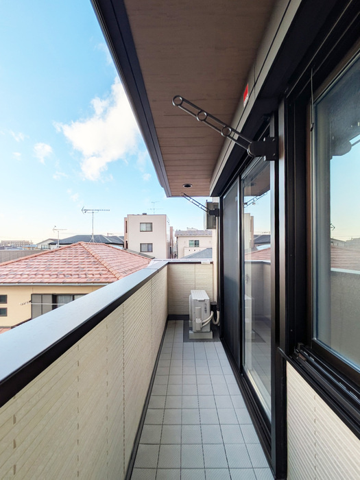 ラピスラズリ東林間のバルコニー