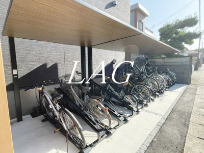 【その他共用部分】 | グレイス岩槻 | 駐輪場です。