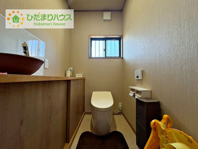 高萩市安良川　中古戸建のトイレ|温水洗浄便座ついてます(^^♪