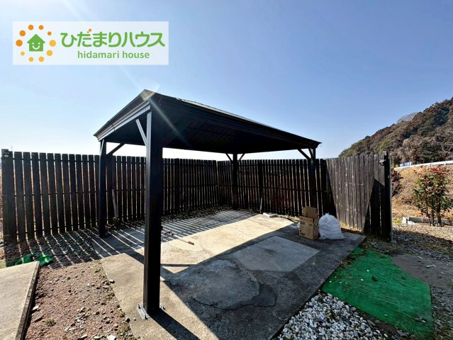 高萩市安良川　中古戸建の庭|近隣に商業施設多数あり(^^)/