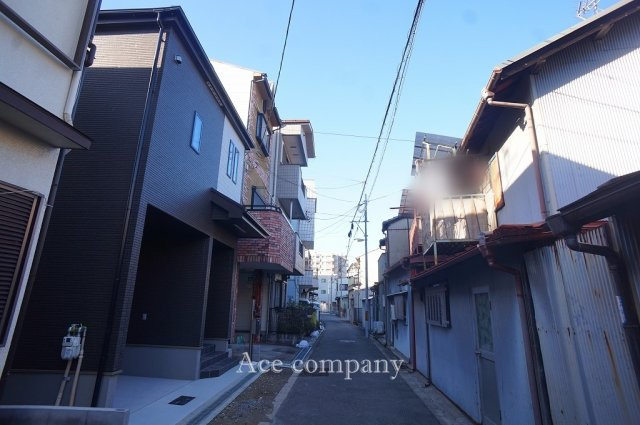 【前面道路含む現地写真】 | 東住吉区杭全7丁目 | 【前面道路：幅員約3ｍ】