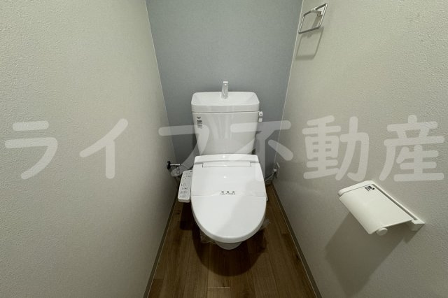 EXハイツMITO B棟のトイレ|コンパクトで使いやすいトイレです