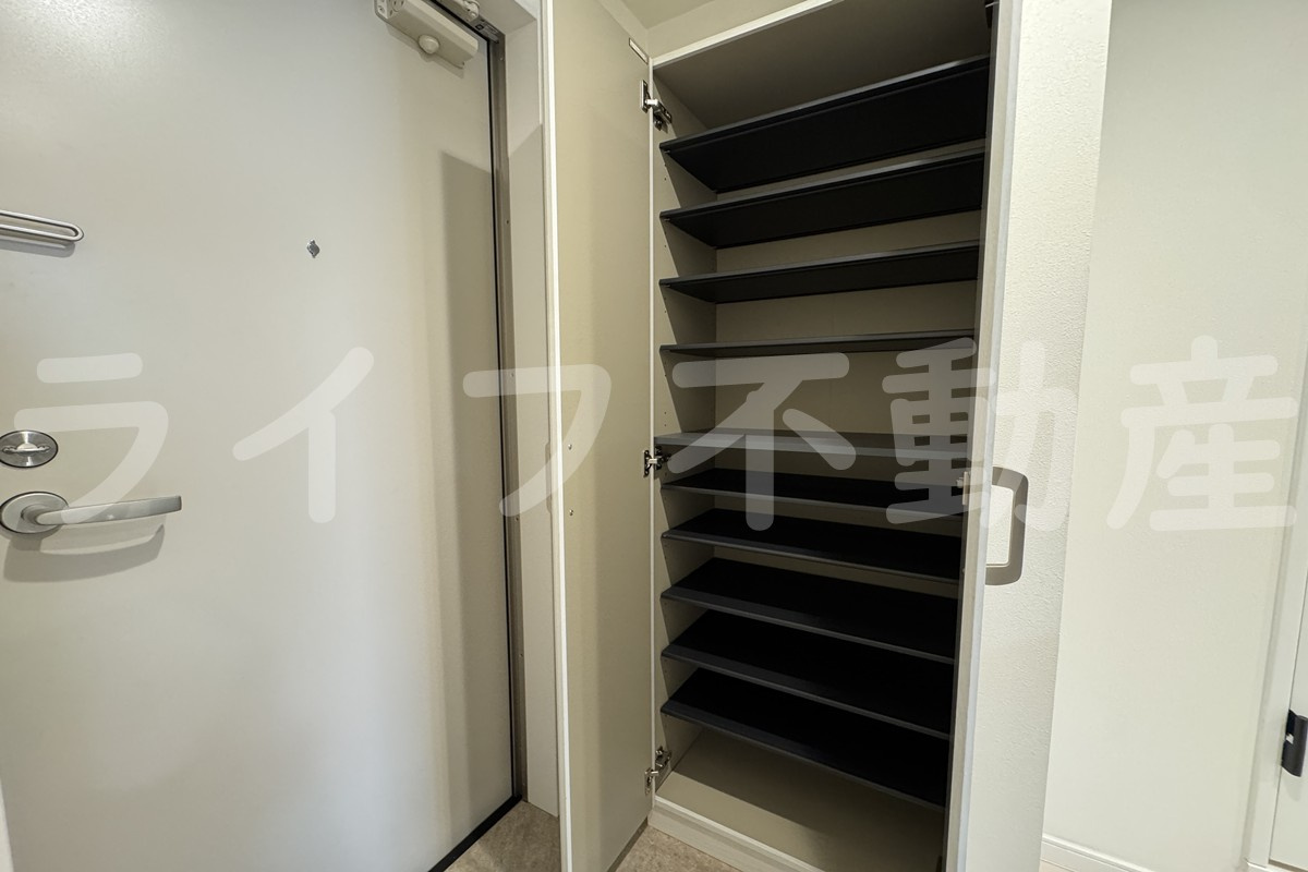 EXハイツMITO B棟の収納|こまごまとしたものを収納できそうですね