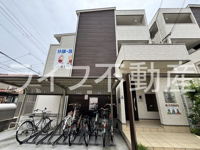 EXハイツMITO B棟の外観|外観もきれいです