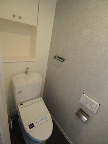 レジディア笹塚のトイレ