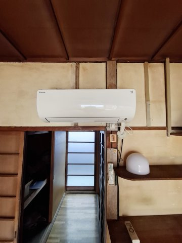 鳴尾5丁目テラスハウス（店舗・事務所等）の設備|エアコン残置物