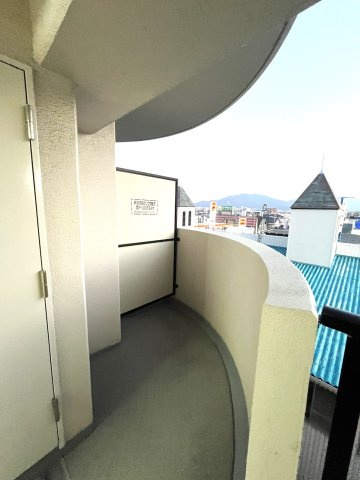 アーバンパレス室見河畔のバルコニー|おしゃれなバルコニーです☆