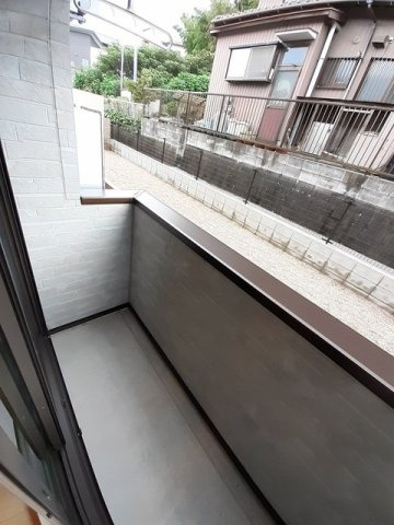 パープルストーンズのバルコニー