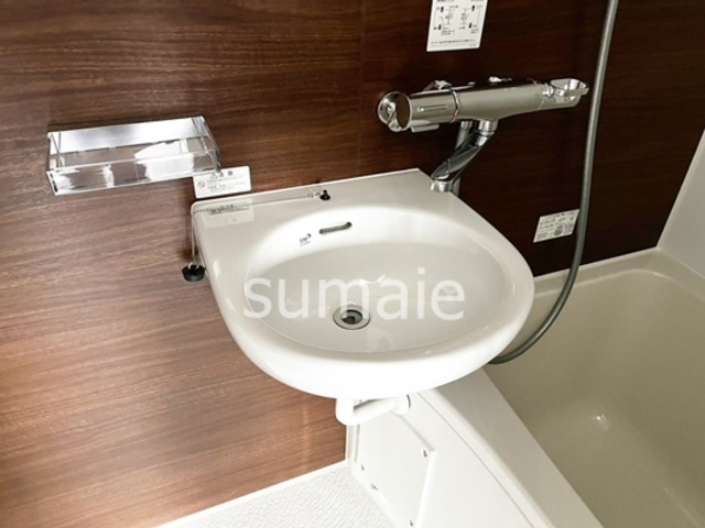 シャンポール溝口の洗面所|洗面台です