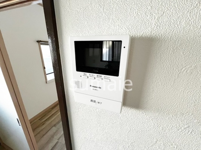 シャンポール溝口のセキュリティ|モニター付きインターホン
