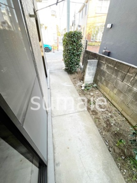 シャンポール溝口のバルコニー|テラスです