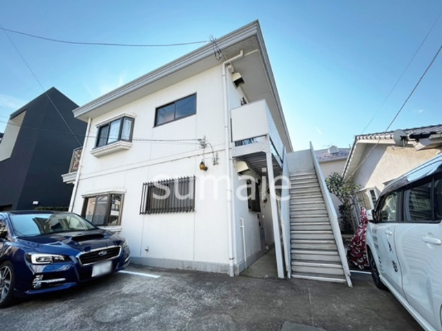 シャンポール溝口の外観|閑静な住宅地