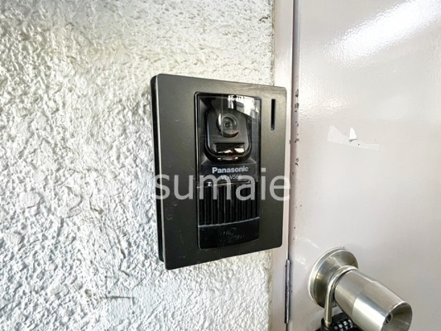 シャンポール溝口のセキュリティ|モニター付きインターホン