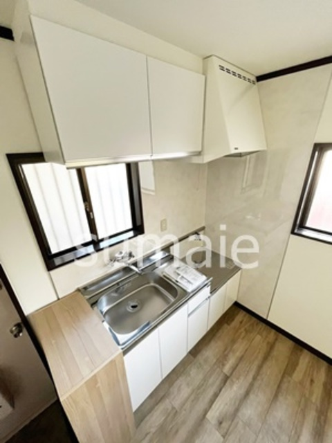 シャンポール溝口のキッチン|綺麗なキッチンです