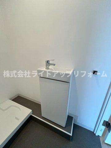 滝谷グリーンハイツの独立洗面台