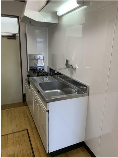 杉並区高円寺南３丁目のアパートのキッチン