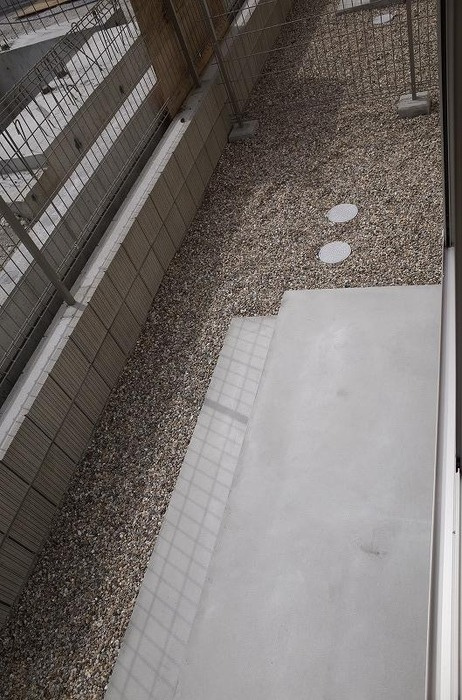 ヴィレッタ岡崎のバルコニー