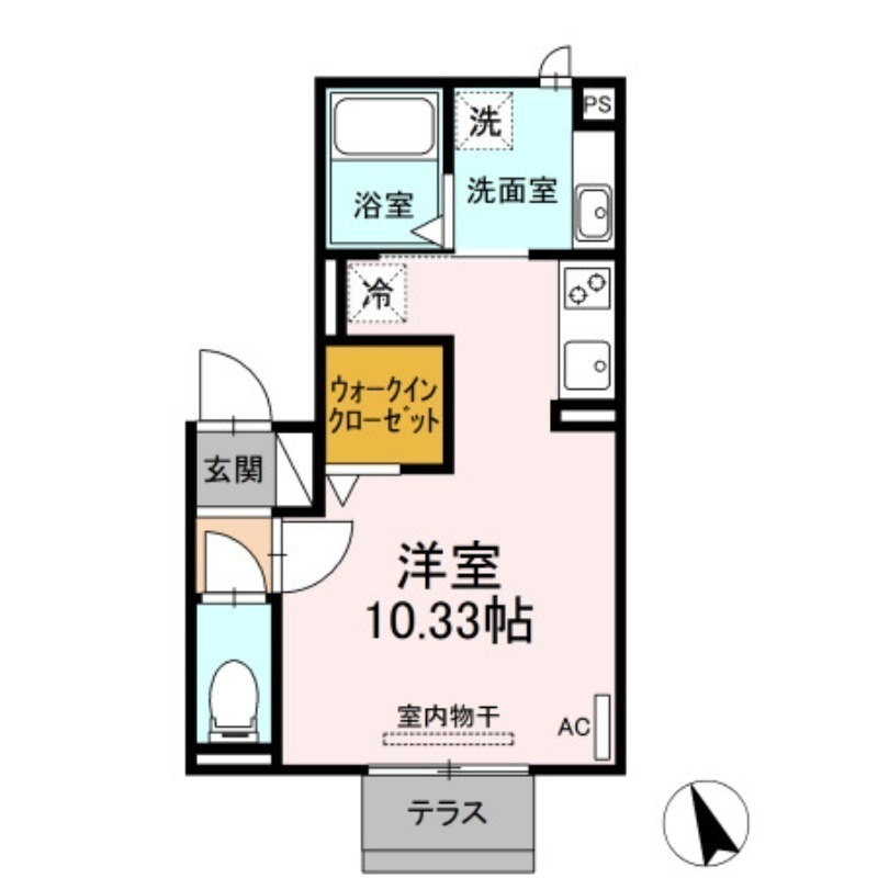 ヴィレッタ岡崎の間取り
