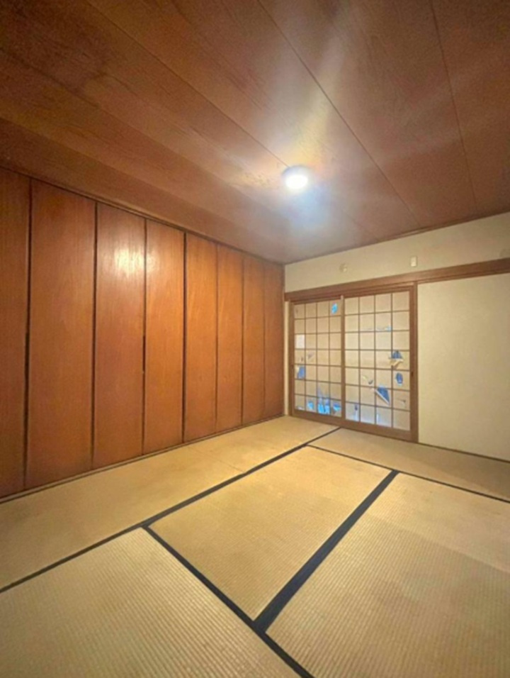 灘区篠原台の和室|あるとやっぱり嬉しい和室のあるお部屋。イグサの香りに癒されます。