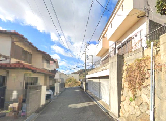 長田区片山町5丁目　の前面道路含む現地写真