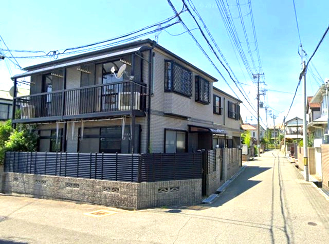 豊中市本町5丁目の前面道路含む現地写真