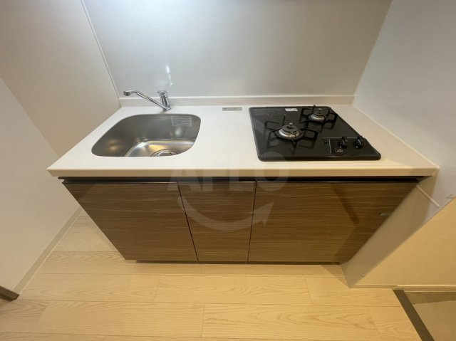 MELDIA CREST TAPP NAMBA-WESTのキッチン|MELDIA　CREST　TAPP難波WEST（メディアクレストタップ難波ウエスト）　キッチン