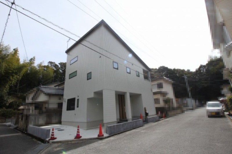 南国市里改田　新築戸建【2階リビング】の外観