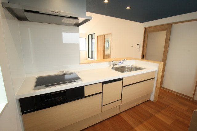 南国市里改田　新築戸建【2階リビング】のキッチン