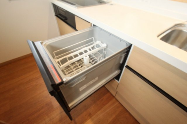 南国市里改田　新築戸建【2階リビング】のキッチン|食器洗浄乾燥機