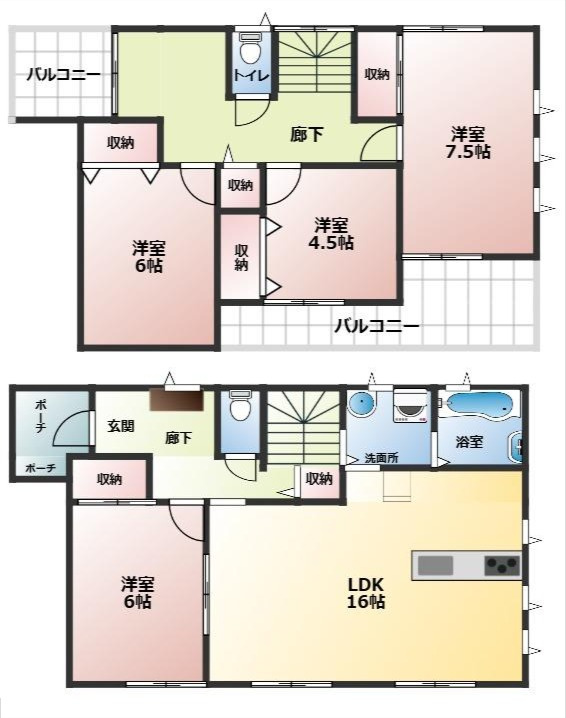 高崎市楽間町　中古住宅【４LDK・弊社売主】