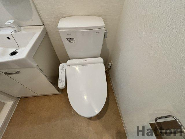 エグゼ天神橋のトイレ